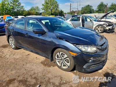 Czwarte zdjęcie samochodu z boku: 2017 HONDA CIVIC LX VIN:2HGFC2F57HH523539 - miniatura