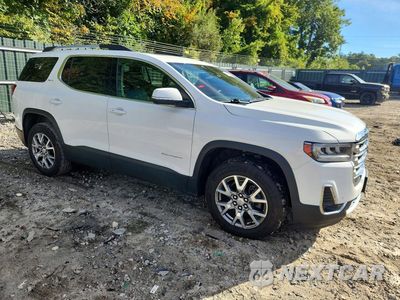 Czwarte zdjęcie samochodu z boku: 2021 GMC ACADIA SLT VIN:1GKKNULS1MZ128171 - miniatura