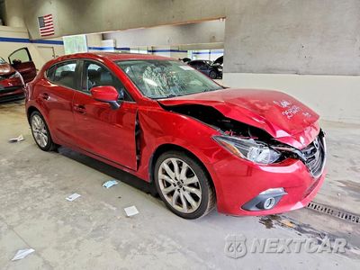 Czwarte zdjęcie samochodu z boku: 2015 MAZDA 3 GRAND TOURING VIN:JM1BM1M38F1260141 - miniatura
