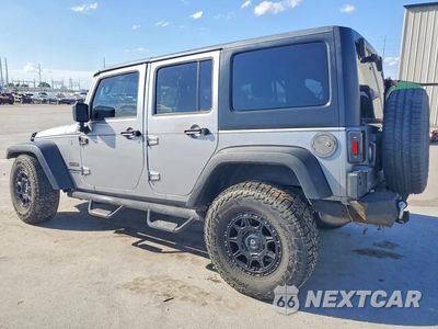 Drugie zdjęcie samochodu z przodu: 2017 JEEP WRANGLER UNLIMITED SPORT VIN:1C4HJWDG4HL654357 - miniatura