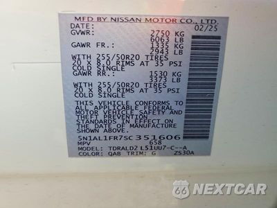 Zdjęcie 13 z 13 samochodu: 2025 INFINITI QX60 LUXE VIN:5N1AL1FR7SC351606 - miniatura