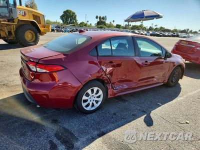 Trzecie zdjęcie samochodu z tyłu: 2024 TOYOTA COROLLA LE VIN:5YFB4MDE2RP147272 - miniatura