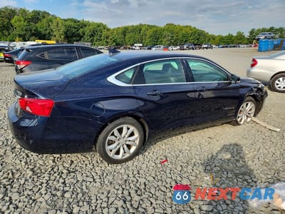 Trzecie zdjęcie samochodu z tyłu: 2017 CHEVROLET IMPALA LT VIN:2G1105S39H9111584 - miniatura