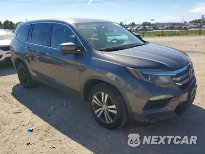 Czwarte zdjęcie samochodu z boku: 2018 HONDA PILOT EXL VIN:5FNYF6H5XJB021199 - miniatura