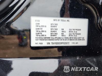 Zdjęcie 13 z 13 samochodu: 2023 TESLA MODEL Y VIN:7SAYGDEE9PF828072 - miniatura