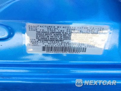 Zdjęcie 12 z 12 samochodu: 2024 NISSAN VERSA S VIN:3N1CN8DV8RL902997 - miniatura