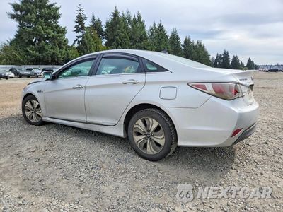 Drugie zdjęcie samochodu z przodu: 2013 HYUNDAI SONATA HYBRID VIN:KMHEC4A48DA050971 - miniatura