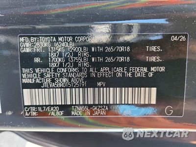 Zdjęcie 13 z 13 samochodu: 2026 TOYOTA 4RUNNER TRD OFF-ROAD PREMIUM VIN:JTEVA5BR0T5125191 - miniatura