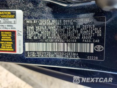 Zdjęcie 13 z 13 samochodu: 2016 TOYOTA CAMRY SE VIN:4T1BF1FK5GU190169 - miniatura