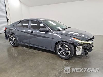 Czwarte zdjęcie samochodu z boku: 2023 HYUNDAI ELANTRA SEL VIN:KMHLS4AG0PU626480 - miniatura