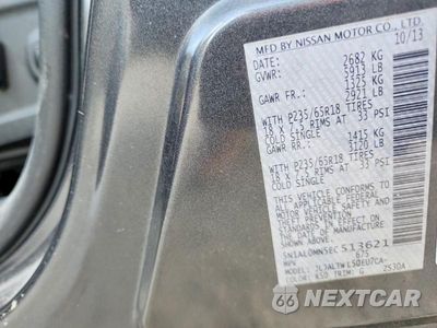 Zdjęcie 13 z 13 samochodu: 2014 INFINITI QX60 BASE VIN:5N1AL0MN5EC513621 - miniatura