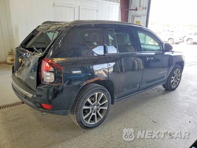 Trzecie zdjęcie samochodu z tyłu: 2017 JEEP COMPASS LATITUDE VIN:1C4NJDEB1HD163653 - miniatura