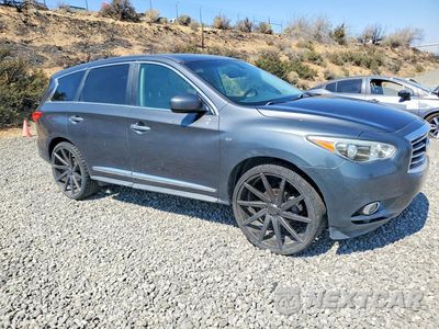 Czwarte zdjęcie samochodu z boku: 2014 INFINITI QX60 BASE VIN:5N1AL0MM7EC522053 - miniatura