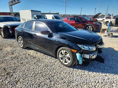 Czwarte zdjęcie samochodu z boku: 2016 HONDA CIVIC LX VIN:19XFC2F51GE206820 - miniatura