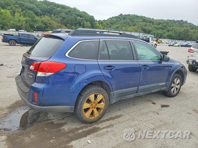Trzecie zdjęcie samochodu z tyłu: 2011 SUBARU OUTBACK 2.5I LIMITED VIN:4S4BRBKC2B3439490 - miniatura