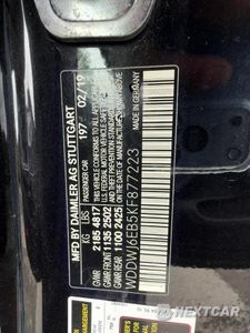 Zdjęcie 10 z 14 samochodu: 2019 MERCEDES-BENZ C 43 AMG VIN:WDDWJ6EB5KF877223 - miniatura