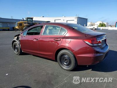 Drugie zdjęcie samochodu z przodu: 2013 HONDA CIVIC LX VIN:19XFB2F57DE276952 - miniatura