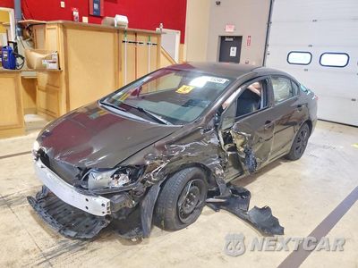 2014 HONDA CIVIC LX 2HGFB2F53EH536321 - główne zdjęcie licytacji z USA - miniatura