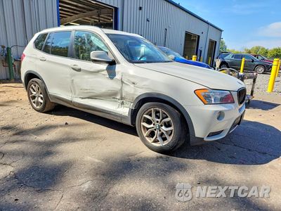 Czwarte zdjęcie samochodu z boku: 2013 BMW X3 XDRIVE28I VIN:5UXWX9C54D0A31941 - miniatura