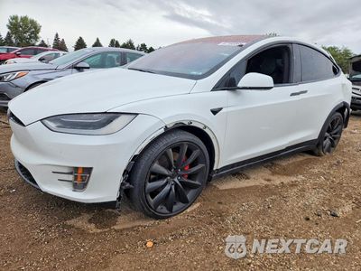 2018 TESLA MODEL X 5YJXCBE41JF140932 - główne zdjęcie licytacji z USA - miniatura