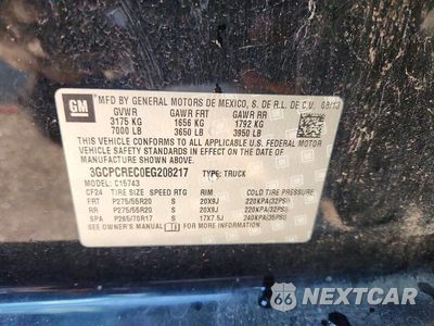 Zdjęcie 12 z 12 samochodu: 2014 CHEVROLET SILVERADO C1500 LT VIN:3GCPCREC0EG208217 - miniatura