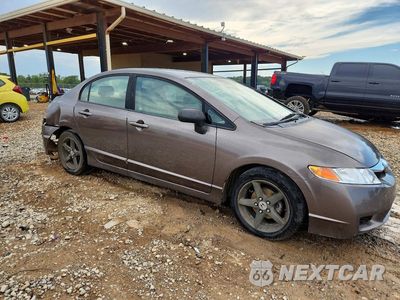 Czwarte zdjęcie samochodu z boku: 2009 HONDA CIVIC LX VIN:1HGFA16549L014500 - miniatura