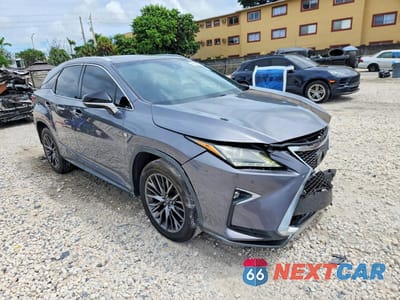 Czwarte zdjęcie samochodu z boku: 2017 LEXUS RX 350 F SPORT VIN:2T2ZZMCA2HC068290 - miniatura
