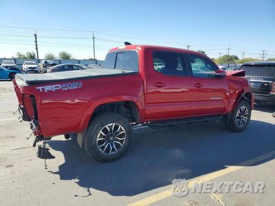 Trzecie zdjęcie samochodu z tyłu: 2021 TOYOTA TACOMA TRD SPORT VIN:3TMCZ5AN1MM443495 - miniatura