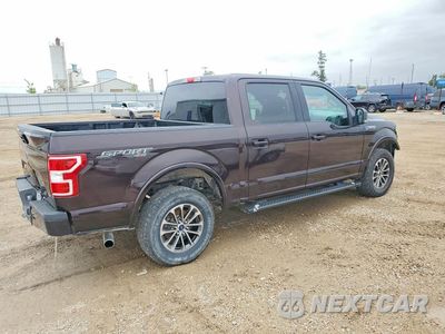 Trzecie zdjęcie samochodu z tyłu: 2018 FORD F150 SUPERCREW VIN:1FTEW1E56JKC94606 - miniatura