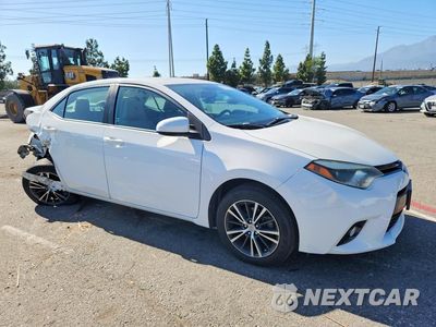 Czwarte zdjęcie samochodu z boku: 2016 TOYOTA COROLLA LE PLUS VIN:5YFBURHE9GP437884 - miniatura