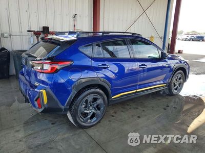 Trzecie zdjęcie samochodu z tyłu: 2024 SUBARU CROSSTREK SPORT VIN:4S4GUHF63R3701877 - miniatura