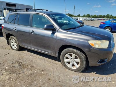 Czwarte zdjęcie samochodu z boku: 2009 TOYOTA HIGHLANDER BASE VIN:JTEES41A092111630 - miniatura