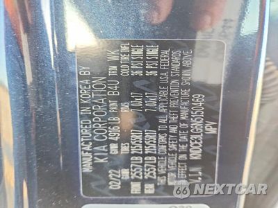 Zdjęcie 12 z 12 samochodu: 2022 KIA NIRO EX PREMIUM VIN:KNDCE3LG6N5150469 - miniatura