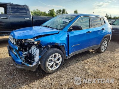 2025 JEEP COMPASS SPORT 3C4NJDAN5ST575463 - główne zdjęcie licytacji z USA - miniatura