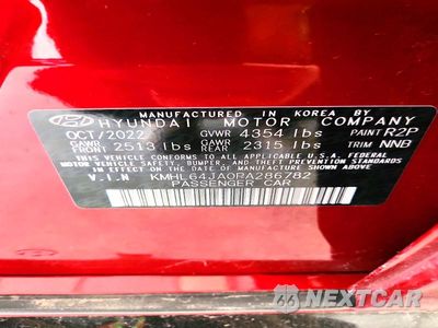 Zdjęcie 12 z 12 samochodu: 2023 HYUNDAI SONATA SEL VIN:KMHL64JA0PA286782 - miniatura