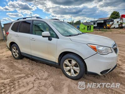 Czwarte zdjęcie samochodu z boku: 2014 SUBARU FORESTER 2.5I PREMIUM VIN:JF2SJAEC8EH426723 - miniatura