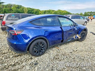 Trzecie zdjęcie samochodu z tyłu: 2020 TESLA MODEL Y VIN:5YJYGDEE8LF033943 - miniatura