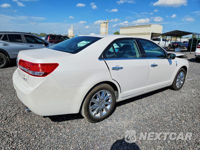 Trzecie zdjęcie samochodu z tyłu: 2011 LINCOLN MKZ VIN:3LNHL2GC4BR752546 - miniatura