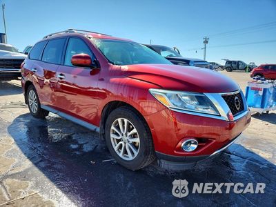 Czwarte zdjęcie samochodu z boku: 2016 NISSAN PATHFINDER SV VIN:5N1AR2MN5GC641838 - miniatura