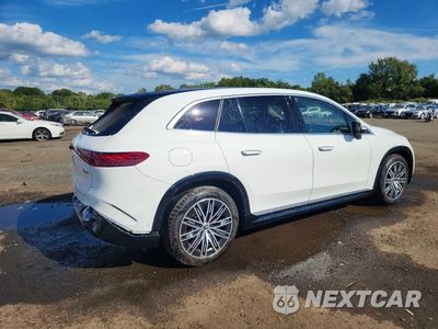 Trzecie zdjęcie samochodu z tyłu: 2023 MERCEDES-BENZ EQS SUV 580 4MATIC VIN:4JGDM4EB1PA021768 - miniatura