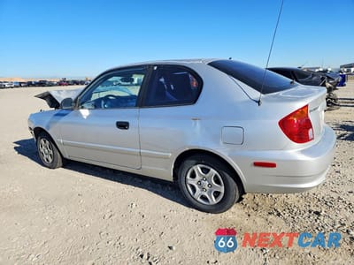 Drugie zdjęcie samochodu z przodu: 2003 HYUNDAI ACCENT GL VIN:KMHCG35C63U276298 - miniatura