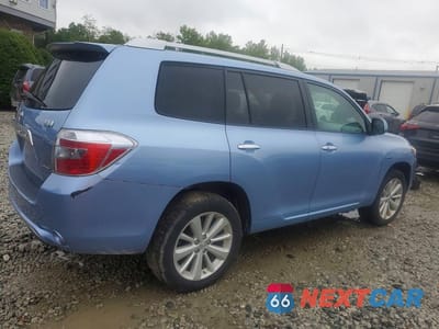 Trzecie zdjęcie samochodu z tyłu: 2009 TOYOTA HIGHLANDER HYBRID LIMITED VIN:JTEEW44A992028181 - miniatura