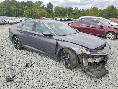 Czwarte zdjęcie samochodu z boku: 2018 HONDA ACCORD SPORT VIN:1HGCV1F34JA097013 - miniatura
