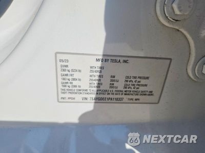 Zdjęcie 14 z 14 samochodu: 2023 TESLA MODEL Y VIN:7SAYGDEE1PA118337 - miniatura