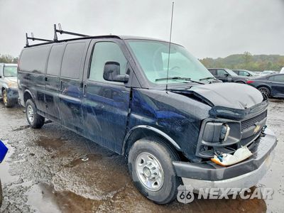 Czwarte zdjęcie samochodu z boku: 2013 CHEVROLET EXPRESS G3500 VIN:1GCZGUCA9D1159677 - miniatura