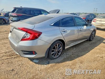 Trzecie zdjęcie samochodu z tyłu: 2019 HONDA CIVIC EX VIN:19XFC1F34KE005317 - miniatura