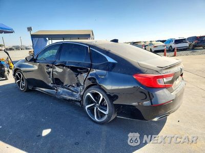 Drugie zdjęcie samochodu z przodu: 2021 HONDA ACCORD SPORT VIN:1HGCV1F38MA064763 - miniatura