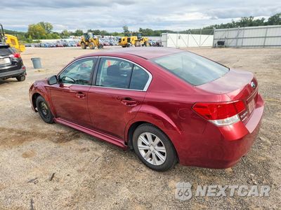 Drugie zdjęcie samochodu z przodu: 2012 SUBARU LEGACY 2.5I VIN:4S3BMCA6XC3013259 - miniatura