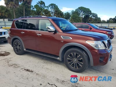 Czwarte zdjęcie samochodu z boku: 2017 NISSAN ARMADA PLATINUM VIN:JN8AY2NE0H9701498 - miniatura