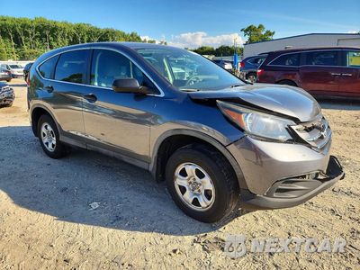 Czwarte zdjęcie samochodu z boku: 2014 HONDA CR-V LX VIN:3CZRM3H30EG703347 - miniatura